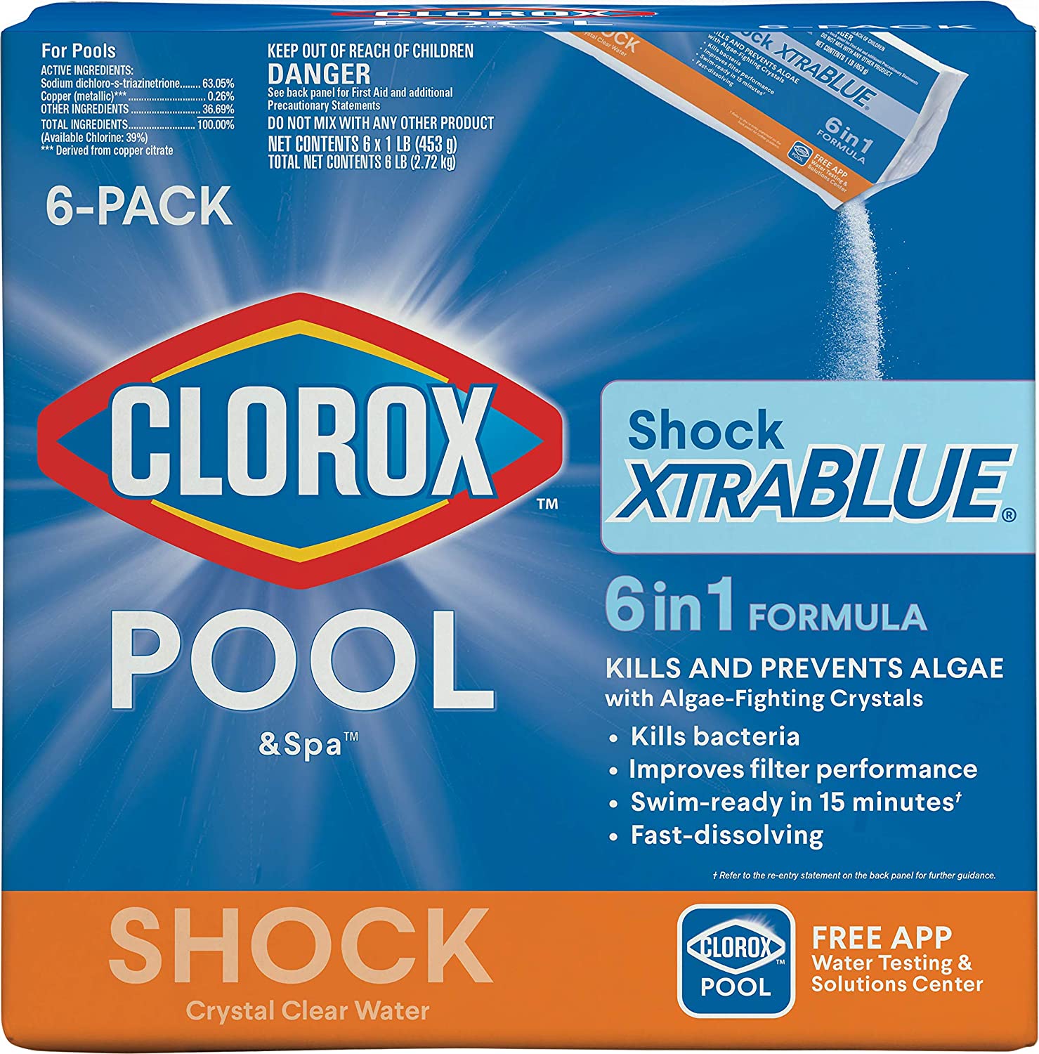 Clorox Shock Xtra Blue